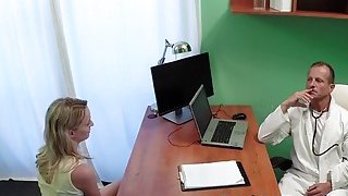 Xcnom Xx - Doctor eats and bangs blonde patient tube porn video