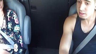 Rennee Roulette tubuh mungil brunette seks BDSM truk pengalaman seks dengan sopir kasar