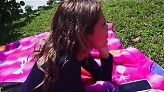 Engages in public park blowjob with stranger, followed by first-time anal experienceozifo