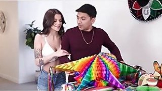Let me stuff your pinata, stepsis