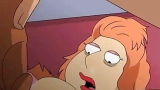 Family Guy Porno Threesome dengan Lois