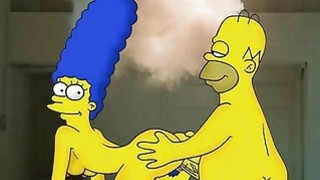 Sssccxxx - Futurama and Simpsons parody hentai tube porn video